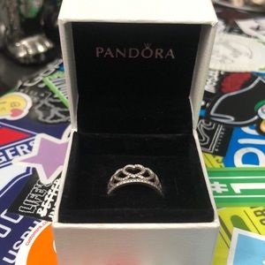 PANDORA princess ring second edition